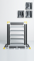 Flat-Pack Shelving Kit – Quick Install