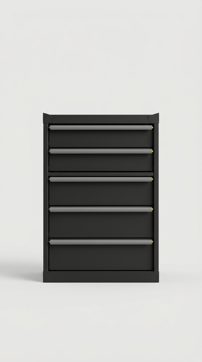 Heavy-Duty Drawer Unit – Steel Frame